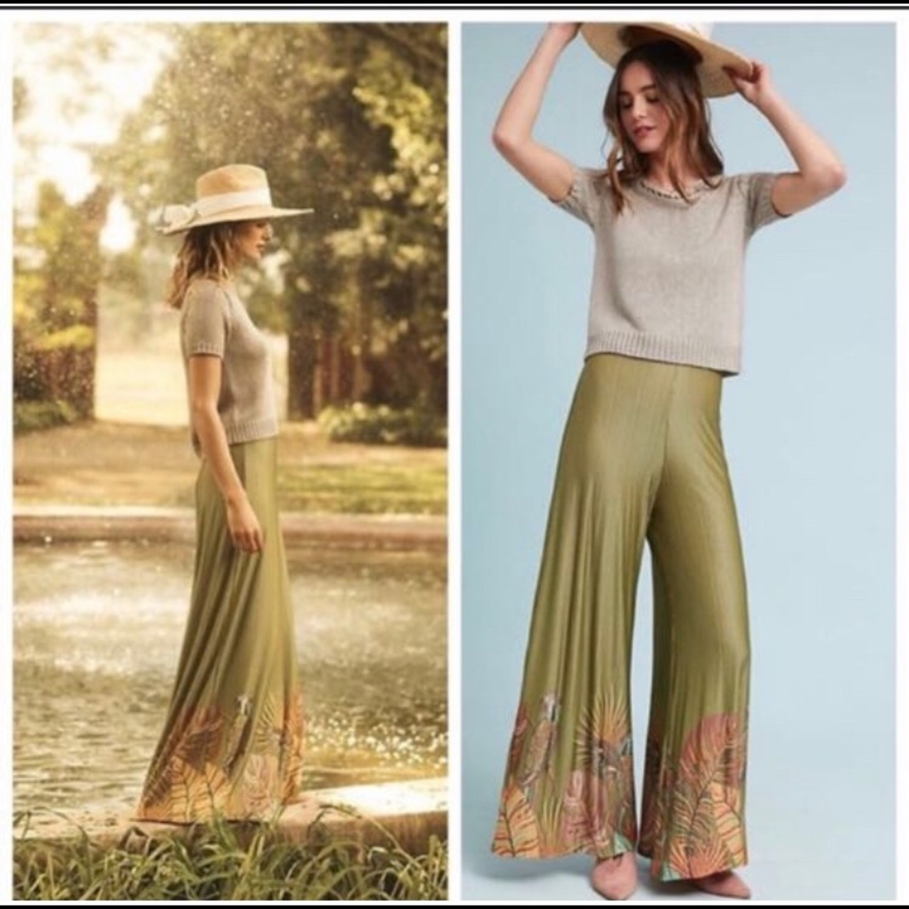 Anthropologie guadeloupe wide legs